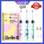 usmile Q20 Smart Electric Toothbrush for Kids Aged 3-15: Sonic Toothbrush with Bluetooth, App Remind