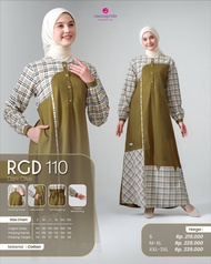 NEW COLLECTIONS GAMIS RAUNA RGD 110 || BAJU GAMIS RAUNA TERBARU MODEL CANTIK MANIS DAN SIMPLE