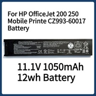 for HP OfficeJet 200 250 Mobile PrinteM9L89A CZ993-60017 Battery  CZ993-60017 11.1V 1050mAh 12Wh Bat