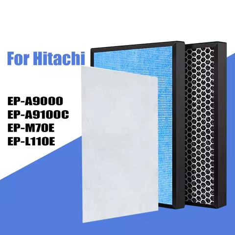EPF-KVG900H EPF-KVG900D Anti bacterial HEPA Filter Carbon Filter for Hitachi EP-A9000 EP-A9100C EP-M