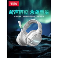 Color Rainbow H09 Headset for Eating Chicken Games Gaming 7.1 Computer Wired with Wheat Noise Cancel