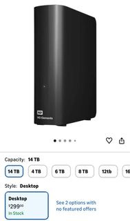 WD Elements 14TB 外接硬碟
