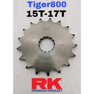 RK Front Sprocket 525 Depan Triumph Tiger 800 Spare Part Gear Tiger800 TriumphTiger800 15T 16T 17T X