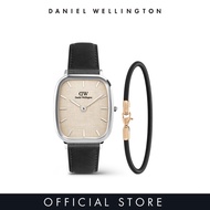 Daniel Wellington Gift Set - Marlon Sheffield Linen Silver + Leather bracelet 2.8 Sheffield Silver 1