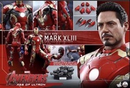二手 Hot Toys Iron Man Mark XLIII 1/4 復仇者聯盟 QS005