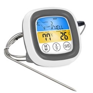 廚房食品數顯觸摸溫度計野外燒烤溫度計計時器 - Kitchen food digital display touch thermometer Outdoor barbecue Thermometer Timer