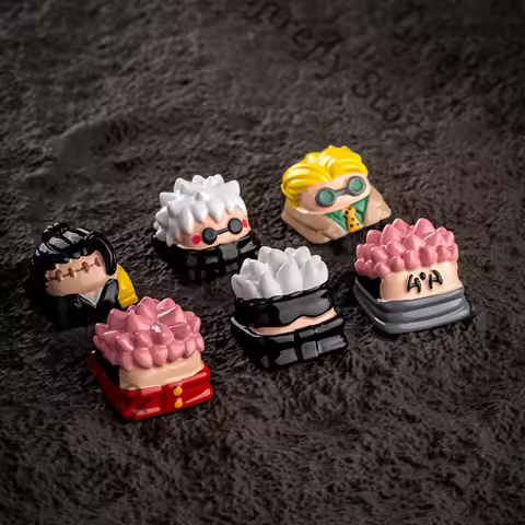 Jujutsu Kaisen Satoru Gojo Theme Kforce Three-dimensional Craft Ornaments Itadori Yuji Playing Keybo