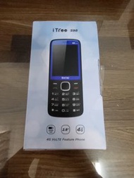 iTree 598 台積電專用4G資安手機(藍色)