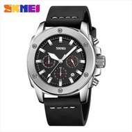 Jam Tangan Pria Analog Date SKMEI 9327 Leather Strap Tahan Air Original