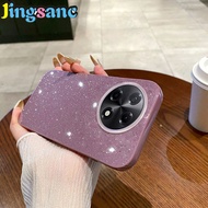 Jingsanc 2-in-1 Acrylic long lanh vỏ điện thoại cho Tecno Camon 30S đèn flash chống sốc ốp chất liệu