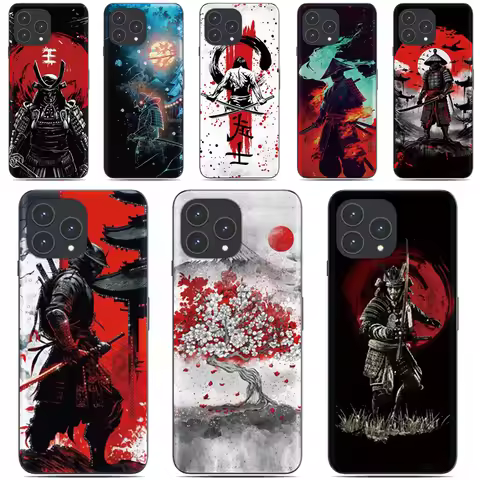 Samurai Anime Phone Case For Blackview Wave 9C 8C 6C Shark 9 Color 6 8 A85 A52 A53 A70 Pro Oscal Tig