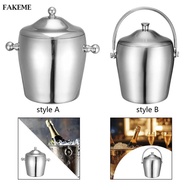 FAKEME Ice Bucket Keeps Ice Cold Drink Tub Multipurpose Beverage Chilling Tub for