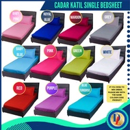 Cadar Single Cadar Katil Asrama Single Bedsheet Hostel Katil Bujang