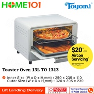 Toyomi Dual Tray Toaster Oven 13L TO 1313