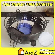 Campfire Fuel Tablet Alcohol-Based Light Weight Charcoal Fire BBQ Gel Disk Fuel Stove Camping Fire S