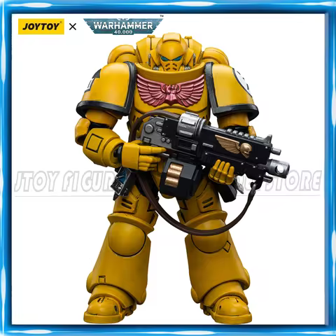 JOYTOY Warhammer 40K 1/18 Action Figures Imperial Fists Intercessors Anime Model Toys