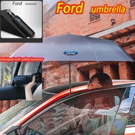 Ford Umbrella Automatic Umbrella Car Folding Umbrella Sunshade Umbrella Focus Mondeo Kuga FIesta ECOPort Exclusive