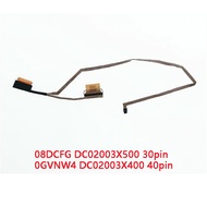 NEW Genuine Laptop LCD EDP FHD Cable For DELL Inspiron 3511 3515 0GVNW4 08DCFG DC02003X500 DC02003X4