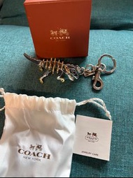 COACH Rexy Skeleton Bag Charm  (Medium size) ；COACH 骷髏恐龍手袋吊飾（中號）