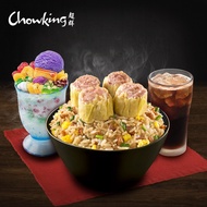 Chowking Siomai Chao Fan Combo & Halo-Halo Bundle (SMS eVoucher)