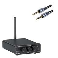 Fosi Audio BT10A Bluetooth 5.0 Stereo Audio Amplifier Receiver and [5.9ft/1.8m] 3.5-3.5MM HiFi Audio