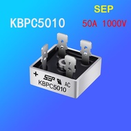 Kbpc5010 Rectifier Bridge Stack 50A1000V 5010 Square Bridge Single Phase Square Flat Foot Rectifier