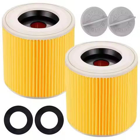 A76G-Replacement HEPA Filters For Karcher WD3 WD3P WD2 WD1 MV2 MV3 A2604 A2004 A2204 A2054 NT27/1 SE