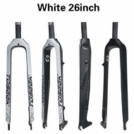 Meroca TOSEEK Bike Rigid Fork Full Carbon Bike Front Fork 26/27.5/29er Mountain Bike Fork Straight T