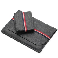 2Pcs Felt Tablet Sleeve Set for Samsung Galaxy Tab S11 Ultra 14.6 s10ultra s8 S9 ULTRA Case + Small 