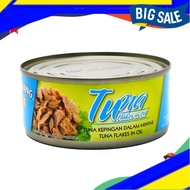 Tuna Flakes In Oil, Ikan Tuna Dalam Tin Cap Bintang Tuna Flakes In Oil (Tune Kepingan Dalam Minyak) 