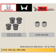 (HONDA) CIVIC S5A ES, CRV S9A - REAR KNUCKLE ARM BUSH