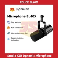 FDUCE SL40X XLR Dynamic microphone for recording, gaming, live streaming and broadcasting, full meta