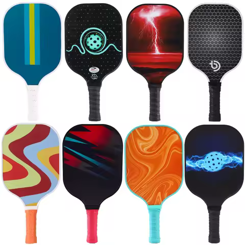 Pickleball Paddles USAPA Approved Graphite Pickleball Set Rackets Beach Tennis Sports Outdoor Pickle