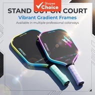 ZZUL CFS 16mm Pink Blue Gradient Carbon Fiber Pro Pickleball Paddle ZZUL CFS 16mm T700 Pro Bet Paddl