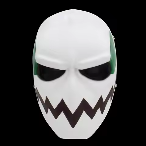 Games PAYDAY 3 Resin Mask Adults Costume Party Halloween Cosplay Props White Green Heist Masks Tacti