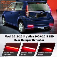 Perodua Myvi 2012 - 2014 (Lagi Best) / Alza Old (2009-2013) Led Rear Bumper Reflector ( 2pcs/set )