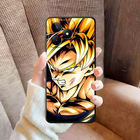 Dragon Ball Son Goku Case for Realme P3 Ultra C25 Nazro 50 50i GT Master Neo2 11 Pro C15 C12 12 14 6