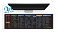Lót chuột phím tắt Văn Phòng lót chuột phím tắt Excel Word Power point Tiện dụng cỡ lớn 70x30 cm.