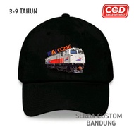 Topi Baseball anak kereta api Indonesia CC203