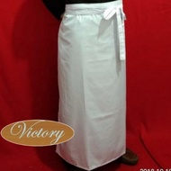 New White Cotton Maxi Apron Chef's Apron/