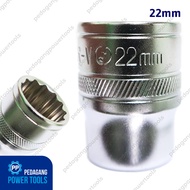 MATA LIPPRO 3126M-22 Socket Bit 22 mm 12PT 1/2" Inch Socket Wrench Hex