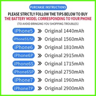 ⚡ ◸ Original High capacity Phone Battery For iPhone 7plus (free tools)