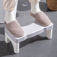S-6💝Toilet Stool Folding Step Stool Toilet Adult Foot Step Stool Toilet Plastic Thickened Non-Slip Footstool AGFK