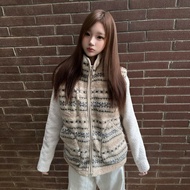 Y6Y | เสื้อกั๊กผู้หญิงวอร์มฟิลท์สปริง