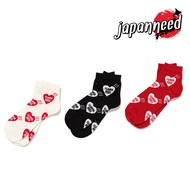 Human Made Heart Short Socks Pattern Ankle From Japan