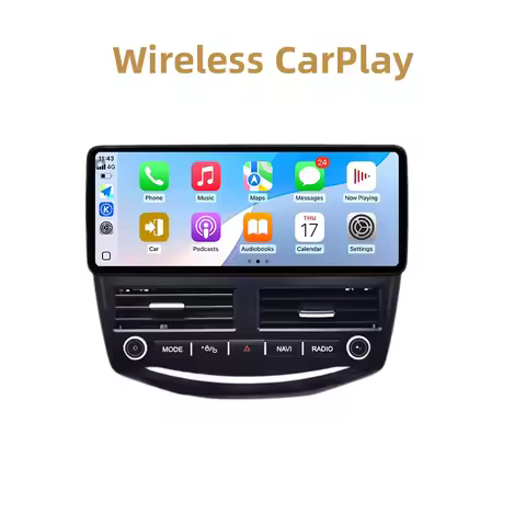 Car Radio Wireless CarPlay Android 14 For Ford Focus 3 2012 2013 2014 - 2018 Navi GPS Multimedia 4G 
