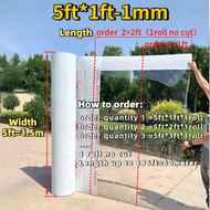PC FLAT TRANSPARENT ROOF sheet ATAP CERAH LUTSINAR RATA POLYCARBONATE sheet  GREENHOUSE  AWNING SHEE