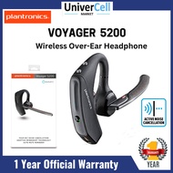 Plantronics Voyager 5200 Wireless Bluetooth Noise Cancelling Headset || 1 Year Official Warranty