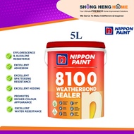 5L Nippon Paint - 8100 Weatherbond Sealer (Wall Sealer | Undercoat)