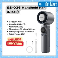 【 199 Speed 】 Rechargeable Mini Fan Portable Handheld Kipas With USB Charging 199 Level Adjustment L